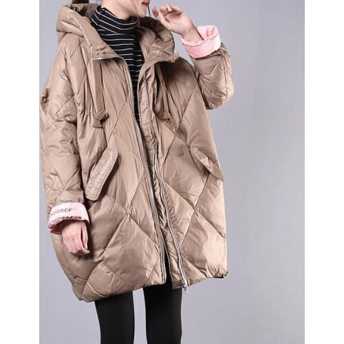 New 2020 womens thick winter coat loose hooded womens jacket coat plus size womens coat jacket female Casaco Feminino Parkas