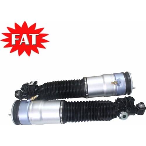 Pair Rear Shock Absorber with electric For BMW F01 F02 740 750 760 Air Suspension Shock Strut 2009-2014 37126791675 37126791676