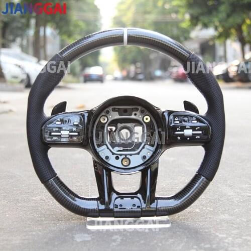 100% carbon fiber car steering wheel suitable for Mercedes-Benz AMG 2010-2020