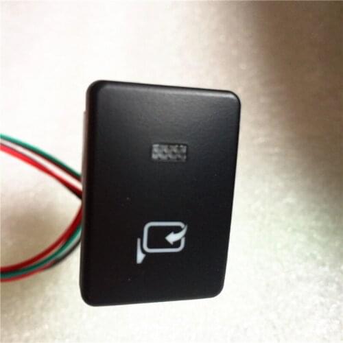 Rear Mirror Folding Switch for Toyota Camry, CT200H, Corolla, 33x22mm, Refitting Optional Car Recorder Switch, Free Shipping