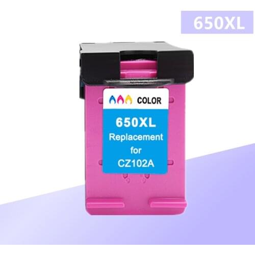 Compatible 650XL Ink Cartridge Replacement for HP 650 fpr HP650 XL for hp Deskjet 1015 1515 2515 2545 2645 3515 4645 Printer