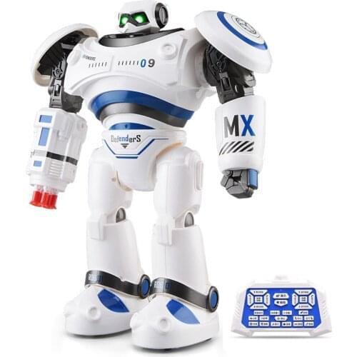 Smart RC Robot Walking Sliding Storytelling singing Dancing Robot Arm Multi-angle Launch bullet learning knowledge RC Robot toys