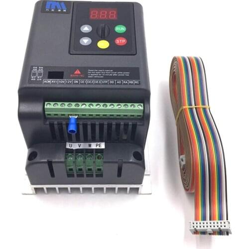 High Performance VFD 0.75KW 1HP Output 3Ph 380V 2.5A Lathe Variable Frequency Drive Inverter for 3 Phase Asynchronous Motor