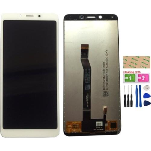 Mobile LCD Display For XiaoMi Redmi 6A LCD Display Touch Screen Assembly Touch Tools Digitizer 3M Glue Wipes