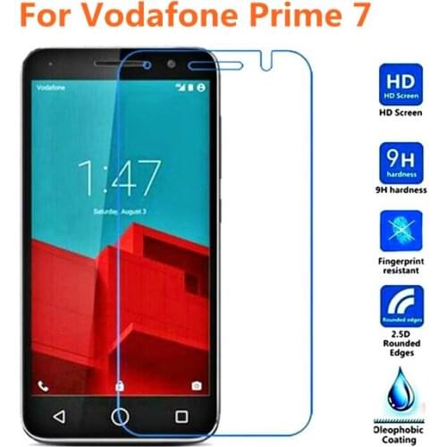 10pcs/lot 9H Explosion-proof Tempered Glass Original Protective Film Screen Protector for Vodafone Prime 7