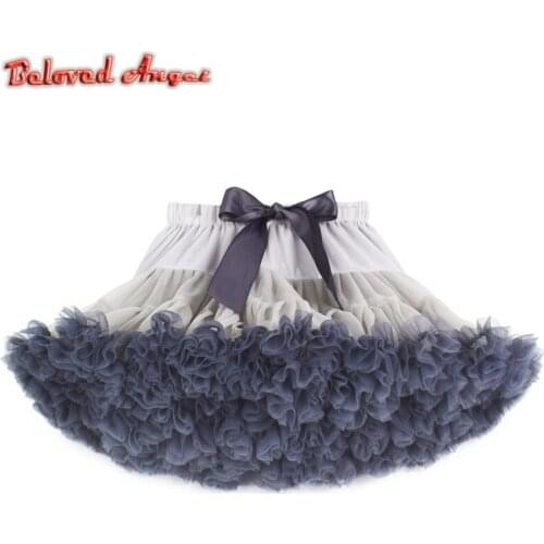 2019 Baby Girls Tutu Skirts Ball Gown Pettiskirt Kids Toddler Girl Ballet Princess Party Dance Skirt Christmas Children Clothing