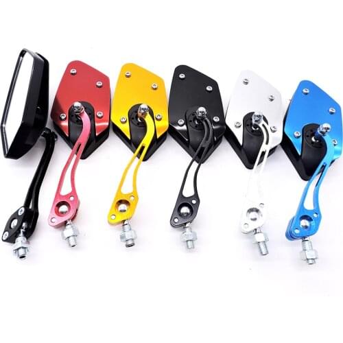 Motorcycle Rearview Mirror 8mm 10mm Moped Handlebar Motorbike Side Mirrors for BMW R1200GS S1000R F650GS K1200LT Accessories