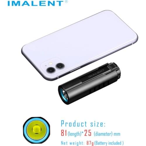 IMALENT LD70 Outdoor Waterproof 4000 lumens 18350 battery LED Rechargeable Handlight Portable tourch