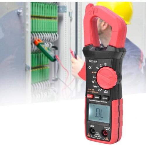Clamp Multimeter TA8315D Multifunctional Digital Handheld Screen Clamp Multimeter AC DC Voltage Current Meter multimetro