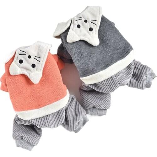 Dog Jumpsuit Pet Coat Outfit Winter Dog Clothes Cute Puppy Apparel Pomeranian Poodle Bichon Frise Schnauzer Costume Dog Clothing
