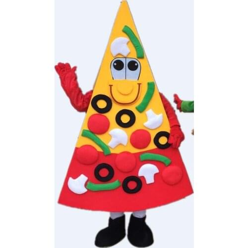 Pizza Mascot Costume HAMBURGER Mascot Costume Christmas Carnival Performance Clothing Adult Size Food Suit