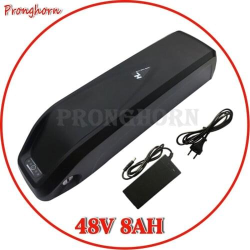 Free customs No Tax E-bike battery 500w 48v 8ah New bottle Lithium ion battery for Electric bike 48v 8ah with 20A BMS 2A charger