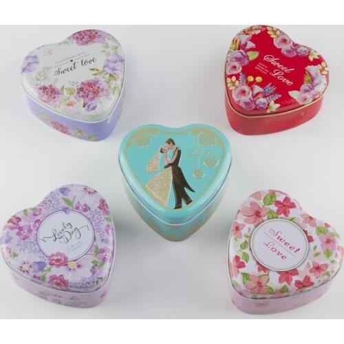 Heart Metal Gift Box 8*10