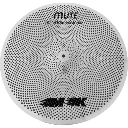 MK MUTE cymbals silver 18'' crash cymbal