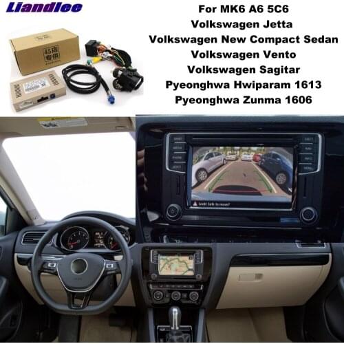 Parking Camera Interface Display Upgrade For Volkswagen Compact Sedan Vento Sagitar Pyeonghwa Hwiparam Zunma 1606 MK6 A6 5C6