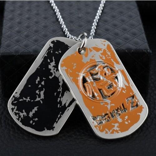 Military Army Style Necklace Men Accessories Stainless steel Dog Tag Pendants Necklaces