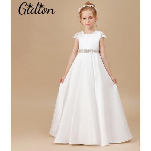 Girl Princess Dress Sleeveless Floor Dress Christmas Party Dress Girls Baby Dresses Wedding Birthday Party Children Clothing