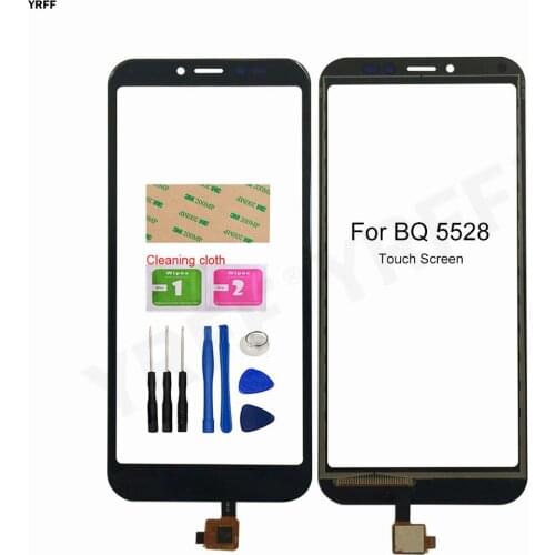 5.45" High Quality Touch Screen For BQ 5528L Strike Forward 5528 Touch Panel Lens Sensor Digitizer Front Glass Repair Parts