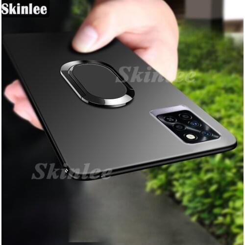 Skinlee Case For Infinix Note10 Pro Ultra Thin Back Matte With Magnetic Attraction Ring Cover For Infinix Note 10 Pro Case