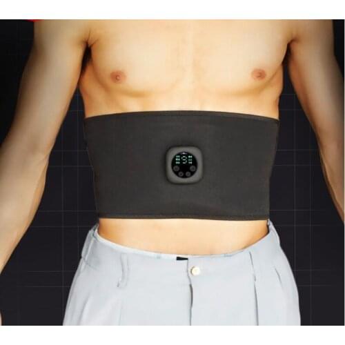 Smart Fitness Slimming Belt EMS Abdominal Apparatus Muscle Massage Shaping Belt Body Trainer Home Gym Fitness Equipment Unisex