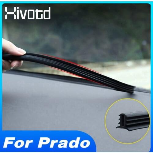 Dashboard Sealing Strip Rubber Trim Windshield Edge Weatherstrip Interior Protection Accessories For Land Cruiser Prado 150 2020
