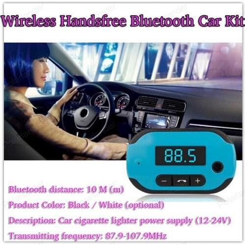 Bluetooth built-in Bluetooth hands-free device 10 M Bluetooth distance LCD blue light display Built-in high-definition