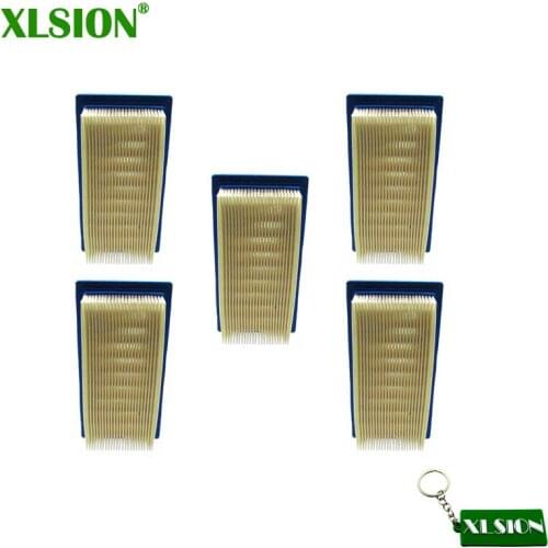 XLSION 5x Air Filter Fit BRIGGS & STRATTON 496077 691643 19B400 256400 JOHN DEERE AM34093