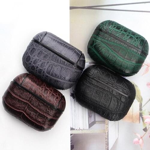 Protector Shell for AirPods 3 Cover Case for Apple AirPods Pro Wireless Charging Case Headset Leather Protective Skin Cover