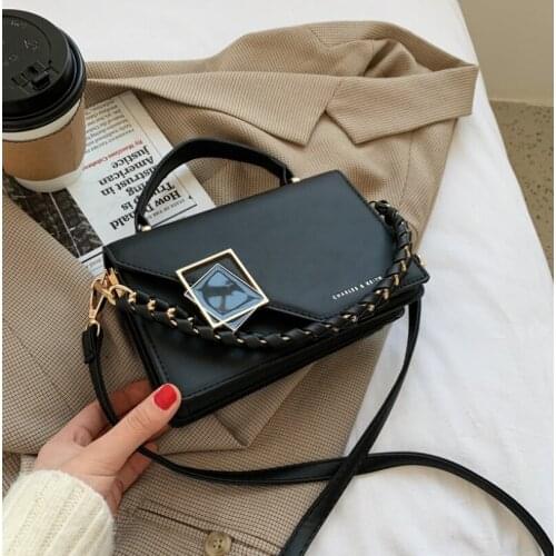2021 New Chain Women Handbags Pu Leather Designer Shoulder Crossbody Bag And Purses Fashion Brand Womens Messenger Bag Hand Bag