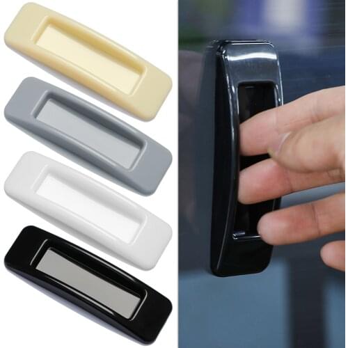 1 Pair Self-adhesive Door Handles Plastic Multi-Purpose Wardrobe Pulls Cupboard Knob Cabinet Pull Handles Furniture Components