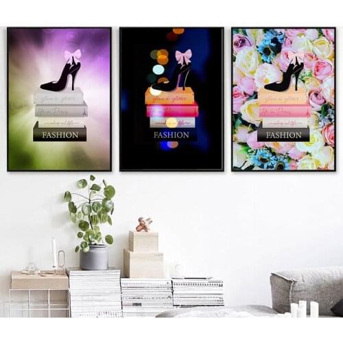 3Pcs Full Round Square Drill 5D Diy Diamond painting Fashion High Heel Shoes Flower Embroidery Mosaic Wedding DecorationZP-4127