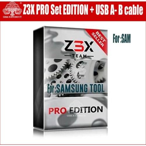 100% Original Z3X PRO BOX Activation samsung BOX + USB A- B cable