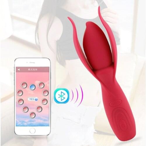 App Smart Phone Wireless Vibrating Massager Bluetooth Control G-spot Clitoris Stimulator Vibrators Sex Toy Erotic Massager