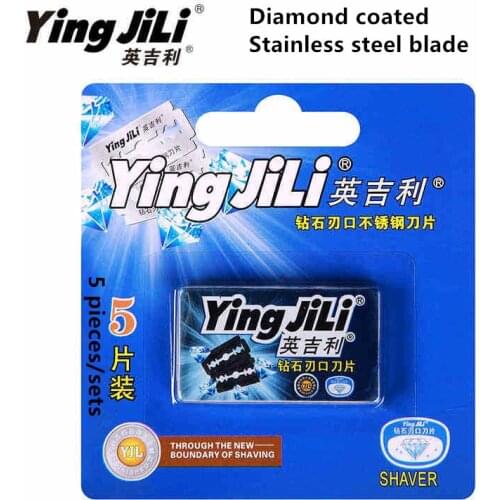 Double Edge Shaving Razor Blades for Men Face Care Classical Stainless Steel Smooth Shaving To Shave Beard Manual Shaver