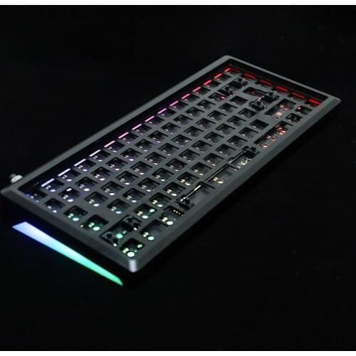 YMDK YMD75 CNC 84 Case Compatible With YMD75 V2 V3 PCB KBD75 Type C PCB (Only Case Plate)