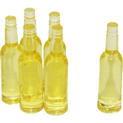 1/12 Scale Miniature Dollhouse Accessories Mini Wine Bottle Toy Kids Toy 6pcs Kids Girls Toy Christmas Lights Mini Wine Bottle