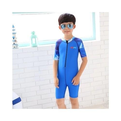 Children One Piece Professional Racing Swimwear Girl Training WaterPoof Beachwear Sports Boy Competitive SwimSuit Bathing Suit