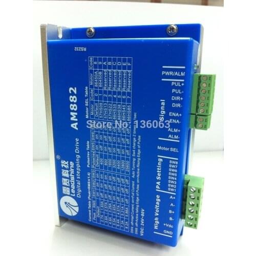 Leadshine AM882 Stepper Motor Driver 80V 8.2A with Sensorless Detection