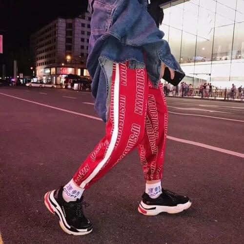 2021 Streetwear Joggers Men Hip Hop Ankle Length Trousers Men Spring Autumn Casual Printing Sweatpants Mens Harem Pants