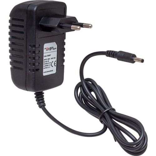 POWERMASTER PM-31667 5 VOLT 2 AMP PLASTIC CASE TABLET ADAPTER 3.5*1.35 END