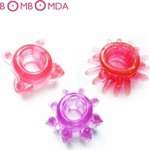 3pcs/lot Sex Products Men Vibrators Collar Delay Premature Ejaculation Lock Fine Sex Toys Ejaculation locker Fine Ring Penis O45