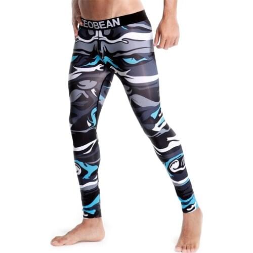 SEOBEAN Mens Long Johns Male Tights Leggings Warmer Military Men Long Thermal Underwear