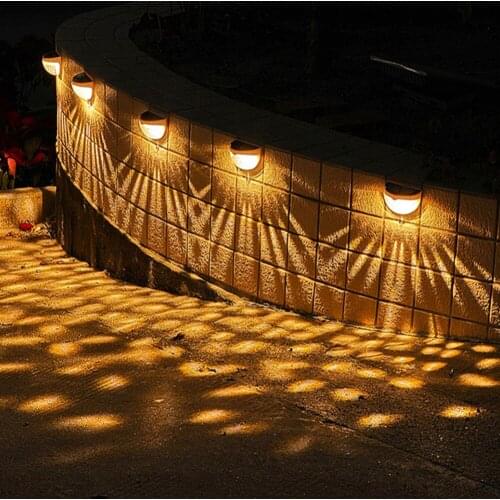 LED Solar Light Outdoor Wall Lamps Garden Lignts Waterproof Solar Lamp Courtyard Garden Decoration landscape For Balcony Patio