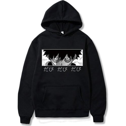 My Hero Academia Hoodies Anime Dabi Long Sleeves Casual Men Sweatshirt Hoodies Tracksuits Hoodie Tops