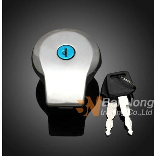 High quality Motorcycle Fuel tank cover Tan Cover Fuel Gas Cap Lock + Key For YAMAHA XV125/250/400 QJ250-H
