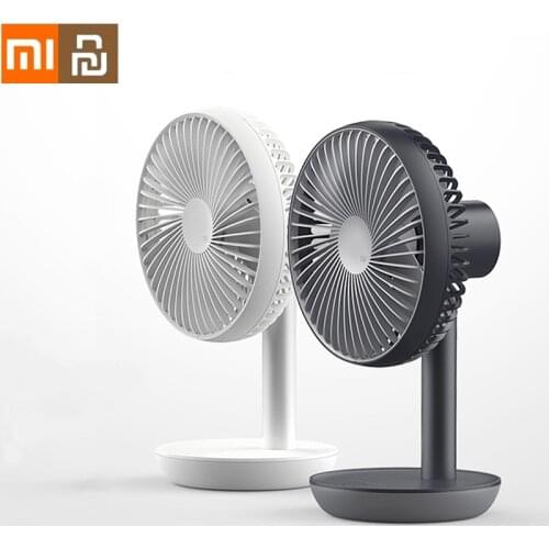 Xiaomi Youpin Desktop Fan USB Charging Cooling Fan 4000mAh Battery Capacity Mini Portable Silent Fan 4Mode Low Noise Fan
