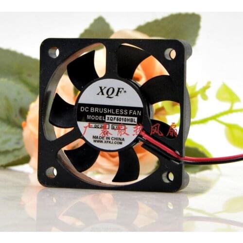 XQF XQF5010HBL Server Cooling Fan DC 24V 0.10A 50x50x10mm 2-wire