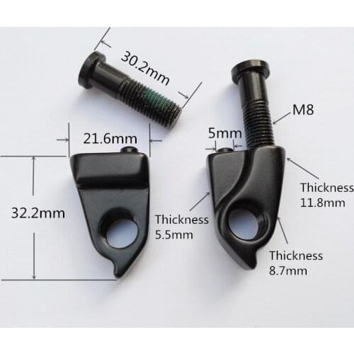 1pc Bicycle rear Derailleur hanger for Cube #10137 Canyon NO.21 GHOST CORRA TEC SPECIALIZED BULLS STEVENS NORCO MAXX DIAMONDBACK