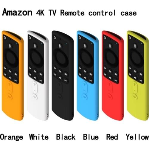 Protective Case Silicone Sleeve Shockproof Anti-Slip Replacement Cover For Amazon Fire TV Stick Lite Remote Control Accessories