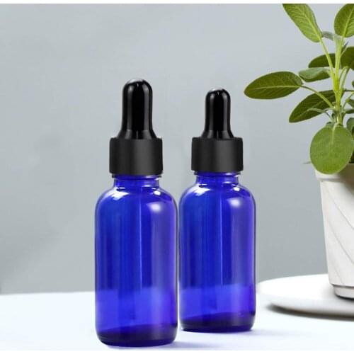 2pcs 10/20/30ml Glass Bottles Refillable Droppers Bottle Essential Oils Perfumes Container Travel Portable Empty Split Bottling